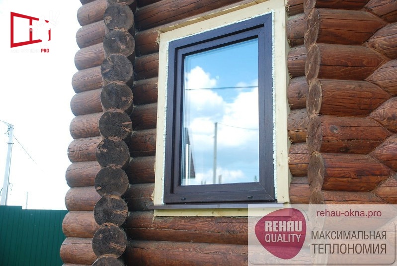 Клееная окосячка и окна в сруб в Солнечногорске